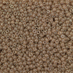 15/0 Miyuki Seed Bead Sandy Brown Opaque #2372