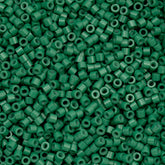 Cylin Beads by John Bead – Opaque Emerald Green – 25g Bag