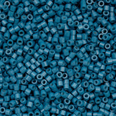 Cylin Beads by John Bead – Opaque Denim Blue – 25g Bag