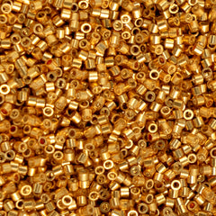 Cylin Beads by John Bead – Golden Alloy Glow – 25g Bag