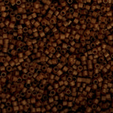 Cylin Beads by John Bead – Opaque Dark Brown Matte – 25g Bag