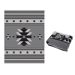 Visions of Our Ancestors – Woven Blanket by Leila Stogan