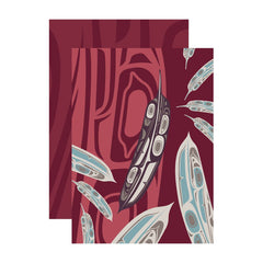 Notebook – Raven Feathers by Trevor Angus