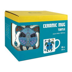 Turtle – Ceramic Mug (16oz) by Jason Adair
