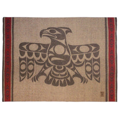 Strength Of Our Ancestors – Wool Blanket by Terry Horne (Coast Salish Artist)