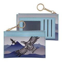 Soaring Eagle – Zippered Card Wallet by Corey Bulpitt (Haida Artist)