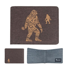 Sasquatch – Crosshatch Wallet by Francis Horne Sr.