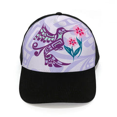 Adjustable Cap – Hummingbird by Francis Dick (Kwakwa̱ka̱’wakw)