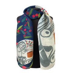 Berry Picker in The Moon – Eco Scarf by Allan Weir