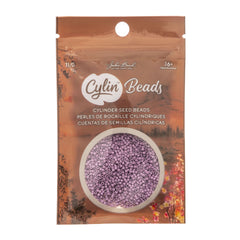 Cylin Beads by John Bead – Opaque Lilac – 25g Bag