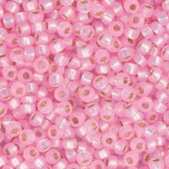 11/0 Miyuki Seed Beads Pink S/L Dyed Alabaster #0643