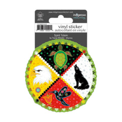 Sticker - Spirit Totem by Tracey Metallic