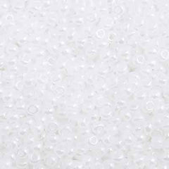 10/0 Preciosa Seed Beads Opaque Pearl White