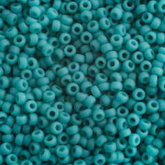 11/0 Miyuki Seed Beads Turquoise Green Opaque Matte #0412F