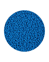 11/0 Preciosa Permalux Seed Beads Chalk Blue Dyed Matte