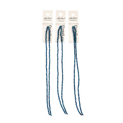 Crystal Lane Rondelle 2 Strand 7in (apx246pcs) 1.5x2.5mm Opaque Blue Iris