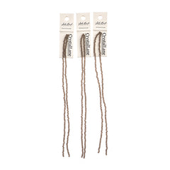 Crystal Lane Rondelle 2 Strand 7in (apx246pcs) 1.5x2.5mm Opaque Grey