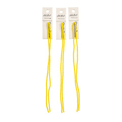 Crystal Lane Rondelle 2 Strand 7in (apx246pcs)1.5x2.5mm Opaque Yellow