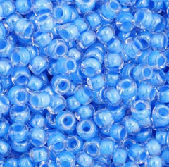 11/0 Preciosa Seed Beads C/L Blue #34992