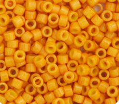 Delica 11/0 RD #0691 Squash Dyed 5.2g Vial