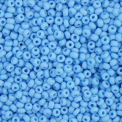 10/0 Preciosa Seed Beads Opaque Light Blue