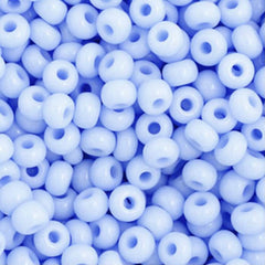11/0 Preciosa Seed Beads Opaque Powder Blue #01025
