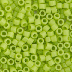 Delica 11/0 RD #0733 Chartreuse Opaque 5.2g Vial