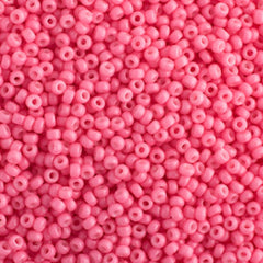 11/0 Miyuki Seed Beads Bubblegum Pink Opaque Duracoat #4467