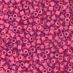 Delica 11/0 RD #2118 Duracoat Opaque Dyed Antique Rose 5.2g Vial