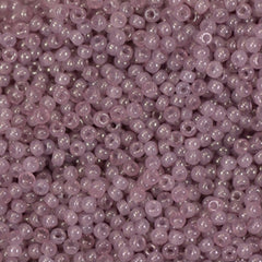 15/0 Miyuki Seed Bead Rosey Mauve Opaque #2373