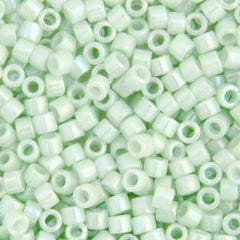 Delica 11/0 RD #1506 Light Green Mint Opaque AB 5.2g Vial