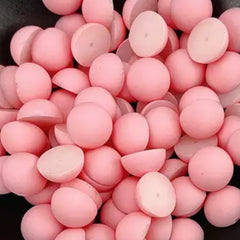 8mm, 10 & 12mm Mixed Matte, Round Dome, Glue On Resin Gems, Sold in Pairs, See Dropdown