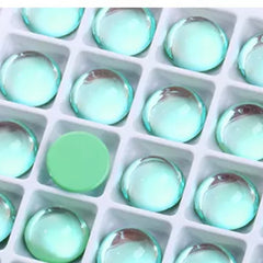 Grade AAAA K9 Crystal Glass Rhinestones – 12mm Half Dome (Glue-On, Sold in Pairs)