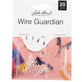 Wire Guardian 4*4mm 20pcs, John Bead, See Drop Down For Other Colours