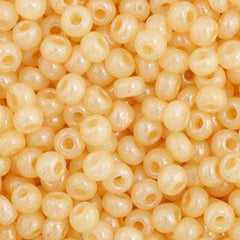 11/0 Preciosa Seed Beads Opaque Pearl Ivory #35018
