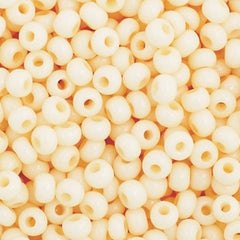 11/0 Preciosa Seed Beads Bone Solgel #40040