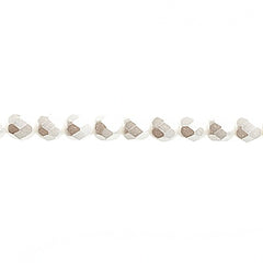 Czech Fire Polished Beads Strung 4mm Pearl Pastels Pearl White 45pcs