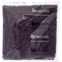 11/0 Preciosa Seed Beads – Opaque Dark Mauve (250g Wholesale Bag)