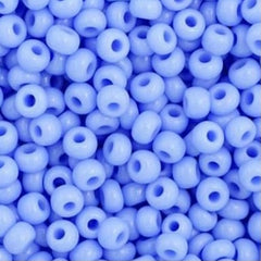 11/0 Preciosa Seed Beads Opaque Pale Blue #34921