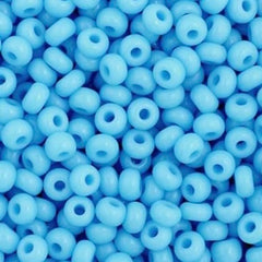 11/0 Preciosa Seed Beads Opaque Light Blue #34907