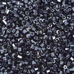 10/0 2-Cut Preciosa Beads Gunmetal