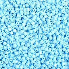 10/0 2-Cut Preciosa Beads Opaque Light Blue