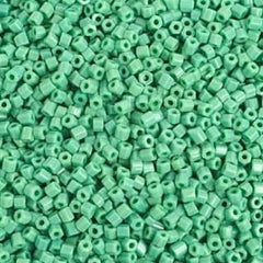 10/0 2-Cut Preciosa Beads Opaque Green