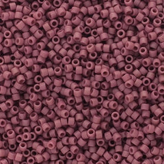 Delica 11/0 RD #2294 Frosted Glazed Amethyst Matte 5.2g Vial