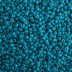 15/0 Miyuki Seed Beads Tiffany Blue Opaque Duracoat #4483
