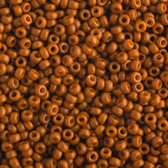 11/0 Miyuki Seed Beads Vermillion Opaque Duracoat #4458