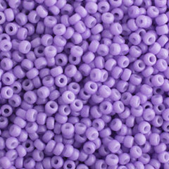 11/0 Miyuki Seed Beads Light  Orchid Opaque Duracoat #4488
