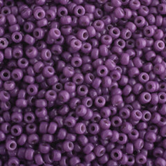 11/0 Miyuki Seed BeadsDark Orchid Opaque Duracoat #4490