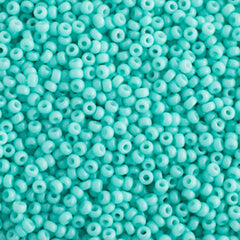 11/0 Miyuki Seed Beads Aquamarine Opaque Duracoat #4472