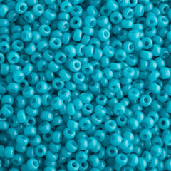 11/0 Miyuki Seed Beads Deep Icy Blue Opaque Duracoat #4480